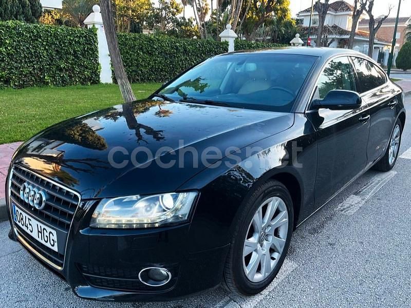 Negro Usado 2011 Audi A5 Sportback Utilitario | 8795 € (Buen precio) - Imagen 1/4