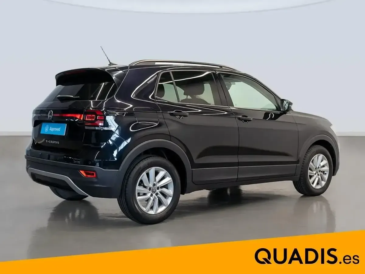 Usado VW T-Cross Advance 150 CV (110 kW) 2022 Negro SUV