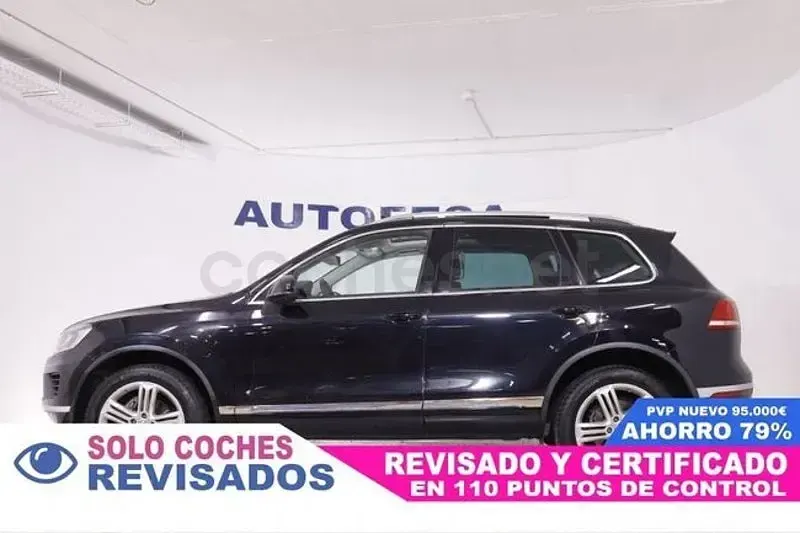 Usado VW Touareg 262 CV (192 kW) 2015 Negro SUV