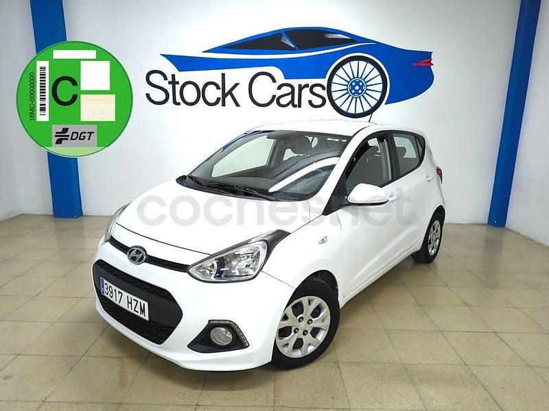 Usado Hyundai i10 87 CV (63 kW) 2014 Blanco Utilitario