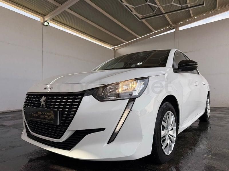 Usado Peugeot 208 Active 100 CV (73 kW) 2022 Blanco Utilitario