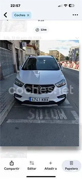 Usado Opel Mokka X Excellence 136 CV (100 kW) 2017 Blanco SUV