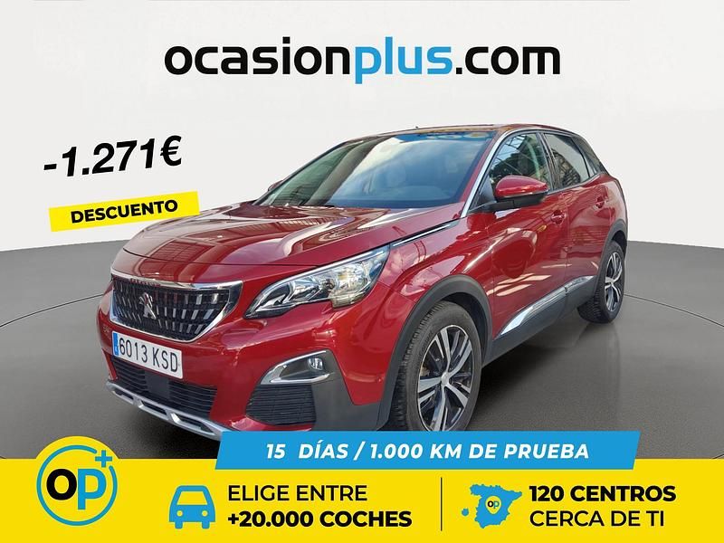 Usado Peugeot 3008 Allure 130 CV (95 kW) 2018 Rojo Recogida