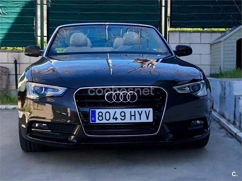 Marrón Usado 2012 Audi A5 Cabriolet Descapotable | 20.000 € (Precio justo) - Imagen 1/4