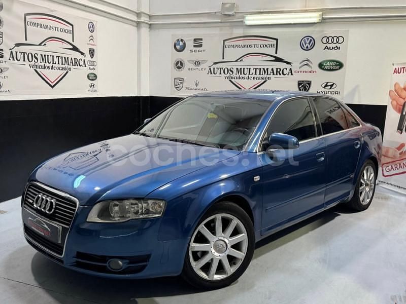 Azul Usado 2007 Audi A4 S-Line Berlina | 4699 € (Buen precio) - Imagen 1/4