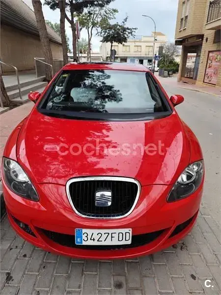 Brugt Seat Leon Stylance 105 HK (77 kW) 2006 Rød Hatchback
