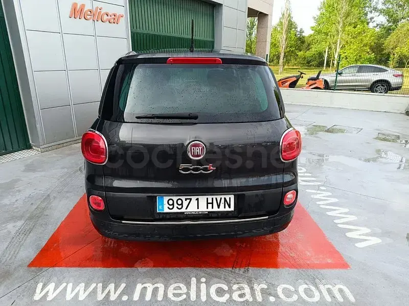 Usado Fiat 500L Lounge 85 CV (62 kW) 2014 Gris / plata Monovolumen