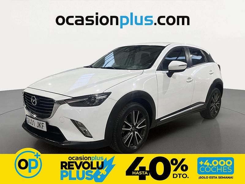Usado Mazda CX-3 Luxury 105 CV (77 kW) 2015 Blanco SUV