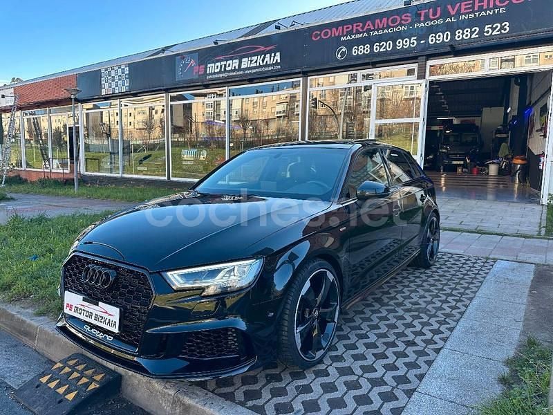Negro Usado 2018 Audi A3 S-line plus Berlina | 21.990 € (Precio justo) - Imagen 1/4