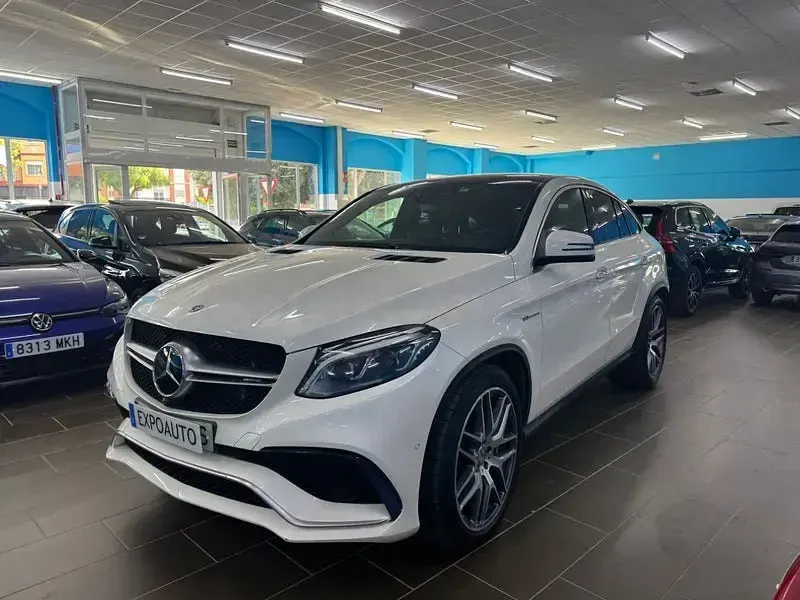 Usado Mercedes GLE63 AMG 557 CV (409 kW) 2018 Blanco SUV