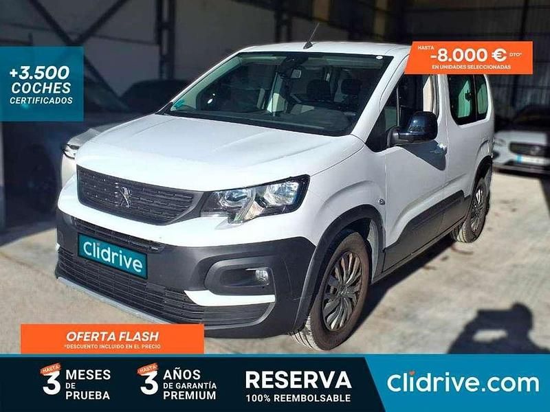 Blanco Usado 2022 Peugeot Rifter Active Monovolumen | 10.790 € (Super precio) - Imagen 1/3