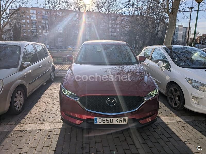 Usado Mazda CX-5 194 CV (142 kW) 2018 Granate SUV