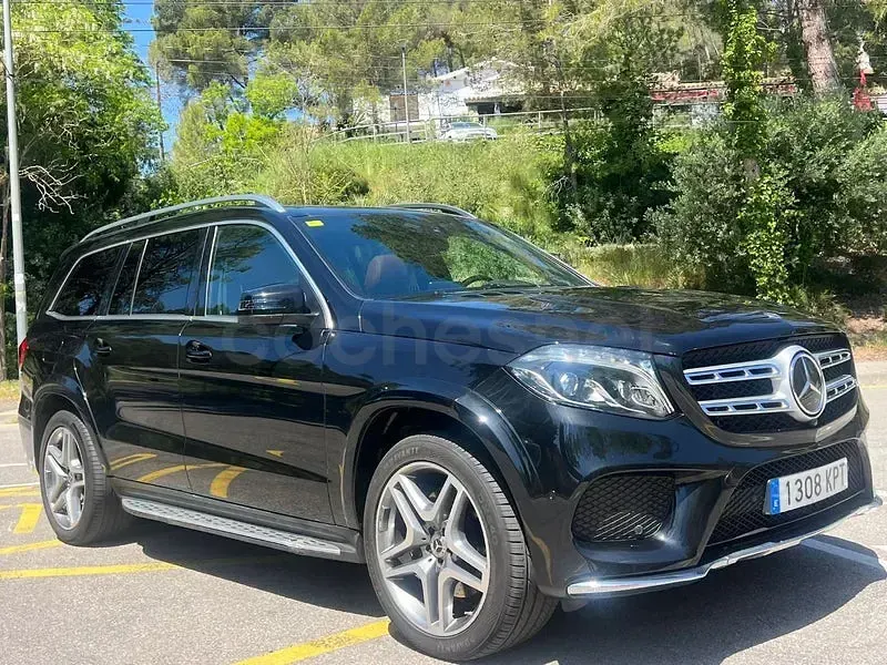 Usado Mercedes GLS350 258 CV (189 kW) 2018 Negro SUV