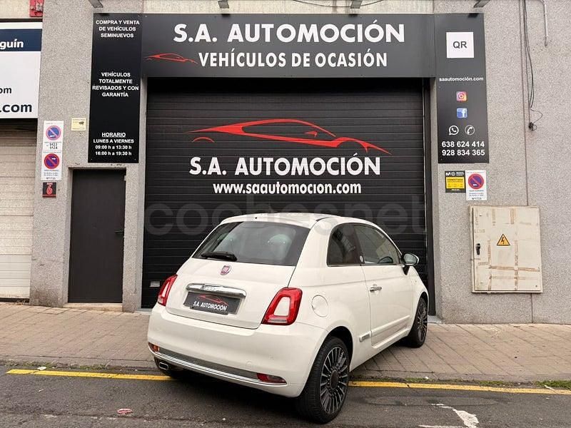 Usado Fiat 500 Mirror 69 CV (50 kW) 2018 Blanco Berlina