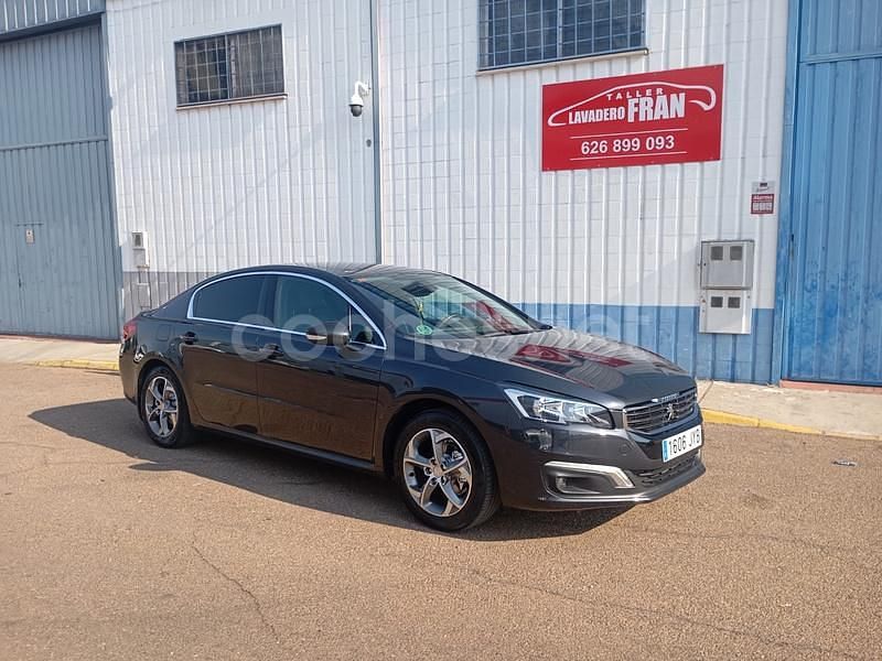 Negro Usado 2017 Peugeot 508 Allure Berlina | 11.990 € (Un poco caro) - Imagen 1/4