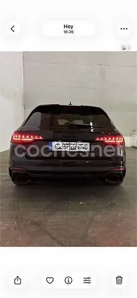 Usado Audi RS4 450 CV (330 kW) 2020 Negro Familiar