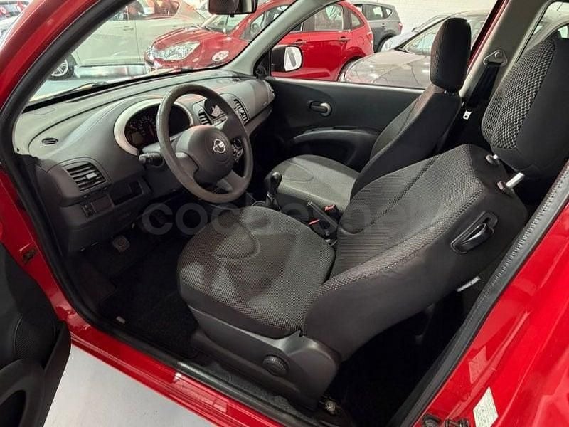 Usado Nissan Micra Visia 80 CV (58 kW) 2010 Rojo Utilitario