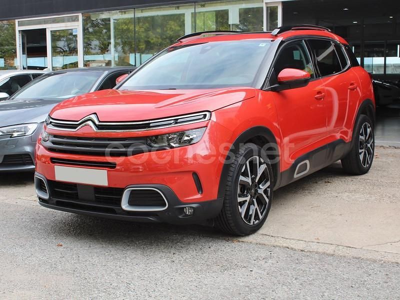 Rojo Usado 2019 Citroën C5 Aircross Feel SUV | 15.850 € (Precio justo) - Imagen 1/4