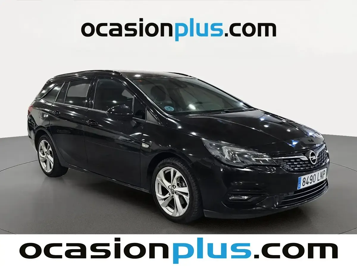 Usado Opel Astra Business Elegance 145 CV (106 kW) 2021 Negro Familiar