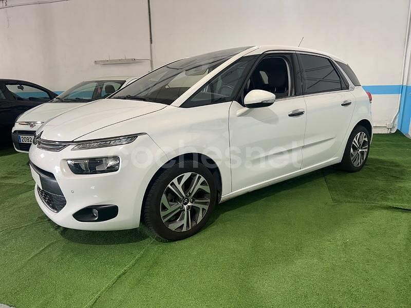 Blanco Usado 2015 Citroën C4 Picasso Intensive Monovolumen | 8499 € (Precio justo) - Imagen 1/4