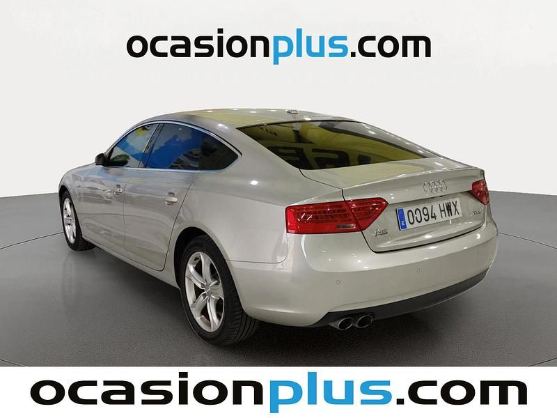 Usado Audi A5 Sportback Advanced 150 CV (110 kW) 2014 Gris plata Utilitario