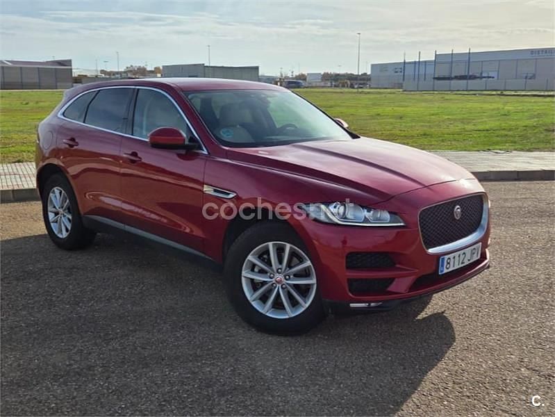 Rojo Usado 2016 Jaguar F-Pace Prestige SUV | 10.900 € - Imagen 1/4