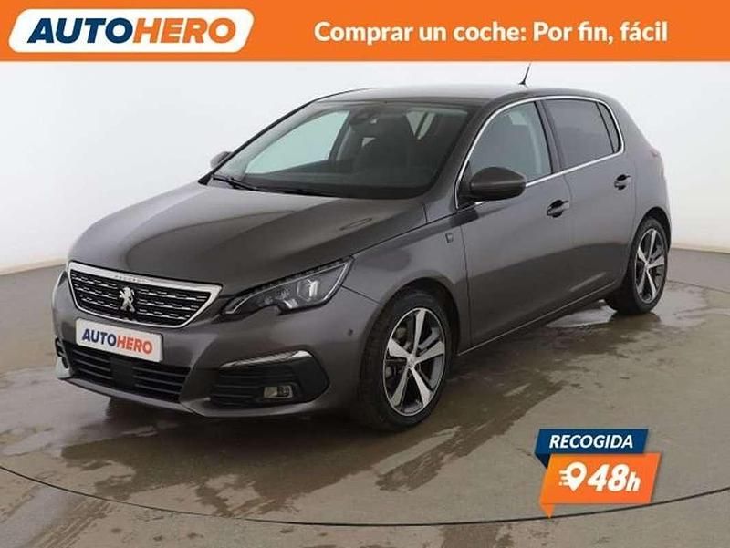 Gris / plata Usado 2019 Peugeot 308 S Berlina | 11.499 € (Un poco caro) - Imagen 1/3