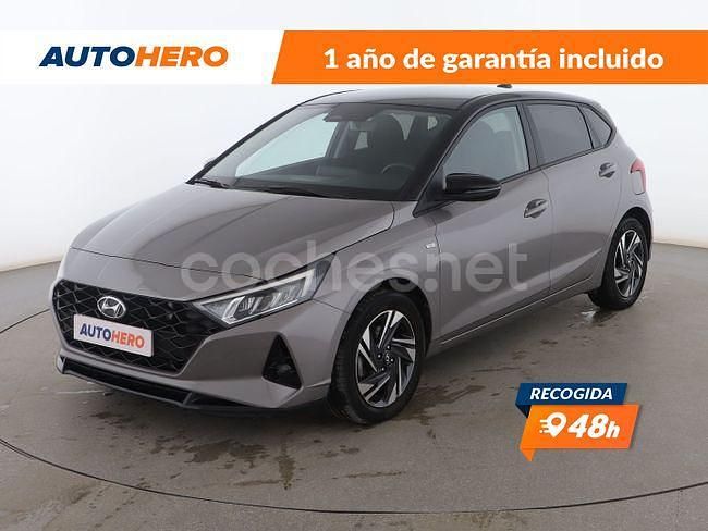 Gris Usado 2022 Hyundai i20 Berlina | 18.599 € (Precio justo) - Imagen 1/3
