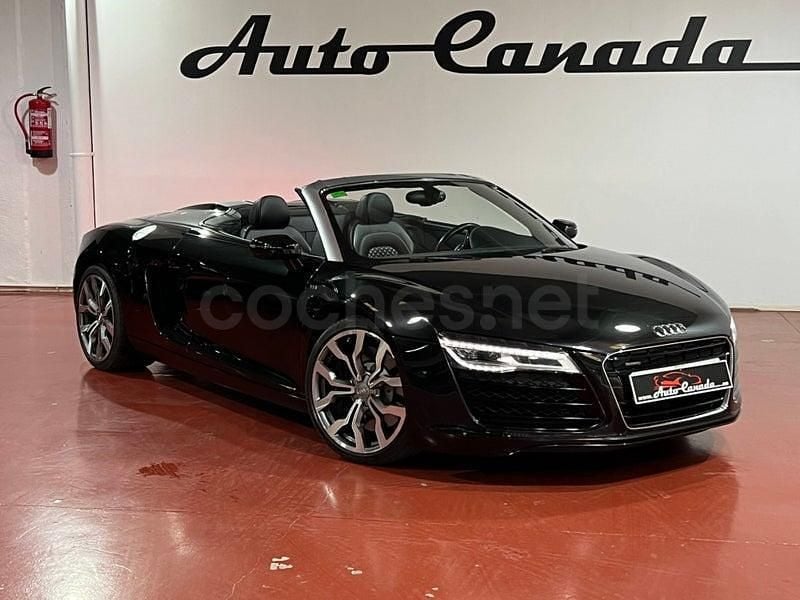 Usado Audi R8 Spyder Ambiente 430 CV (316 kW) 2014 Negro Descapotable
