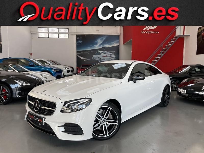 Usado Mercedes E220 194 CV (142 kW) 2020 Blanco Coupe