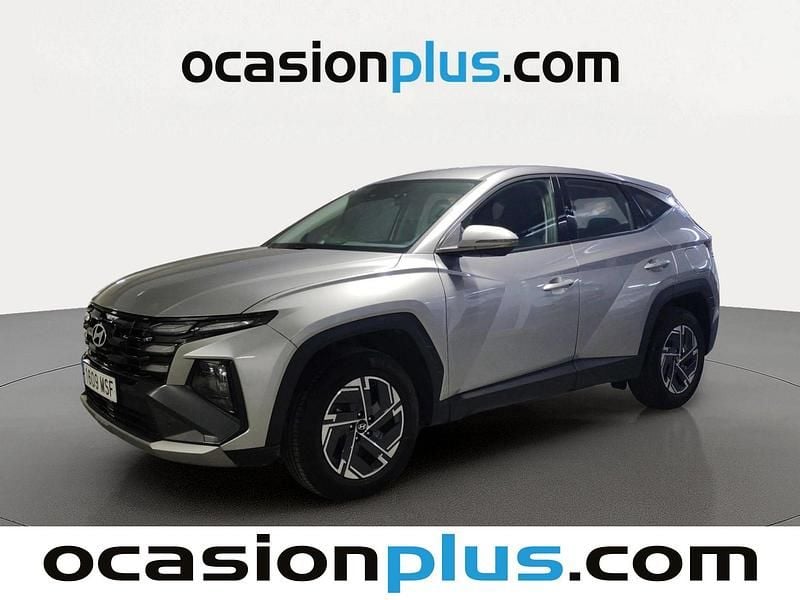 Gris plata Usado 2024 Hyundai Tucson SUV | 28.146 € - Imagen 1/4