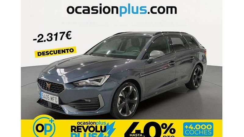 Usado Cupra Leon 150 HP (110 kW) 2023 Cinzento Carrinha