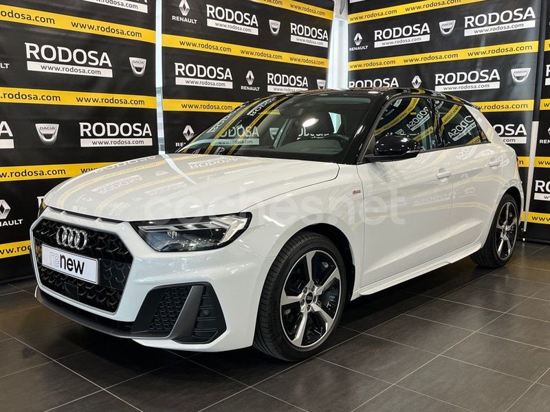 Usado Audi A1 Sportback S-Line 110 CV (80 kW) 2022 Blanco Utilitario