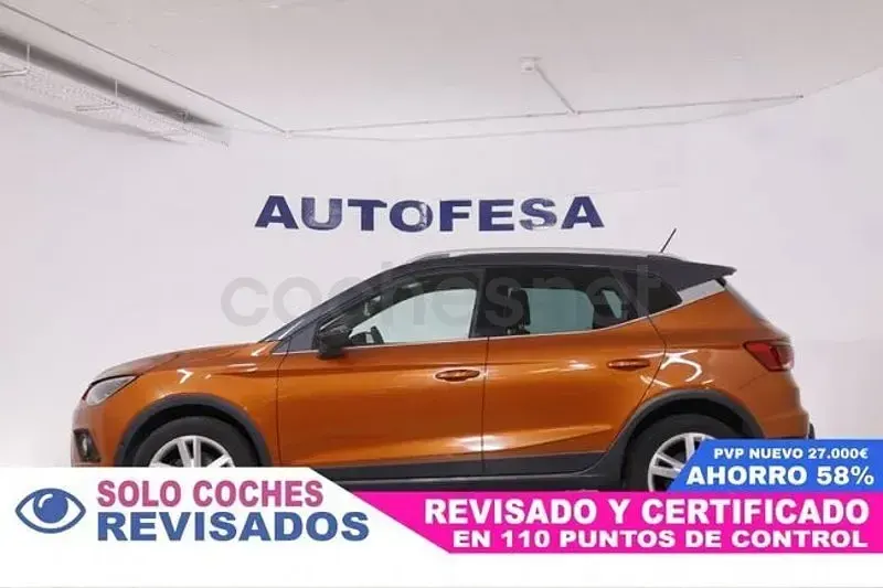 Usado Seat Arona FR 90 CV (66 kW) 2019 Naranja SUV