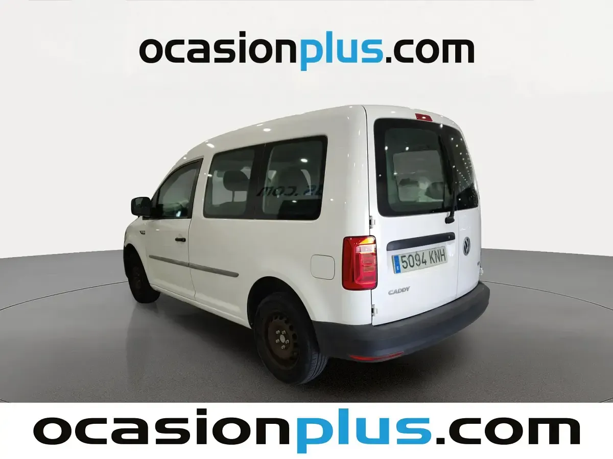 Usado VW Caddy 84 CV (61 kW) 2018 Blanco Monovolumen