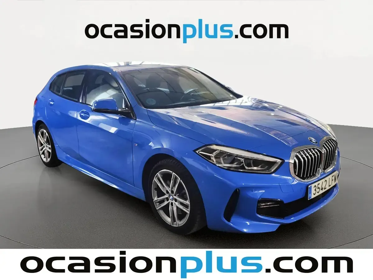 Usado BMW 118 140 CV (102 kW) 2020 Azul Utilitario