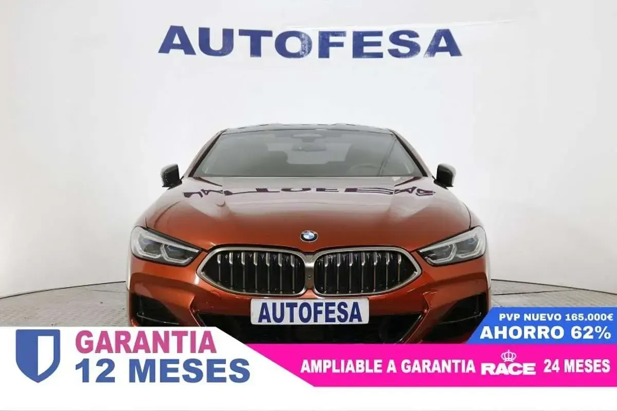 Begagnad BMW M850 530 HK (389 kW) 2019 Orange Sportkupé
