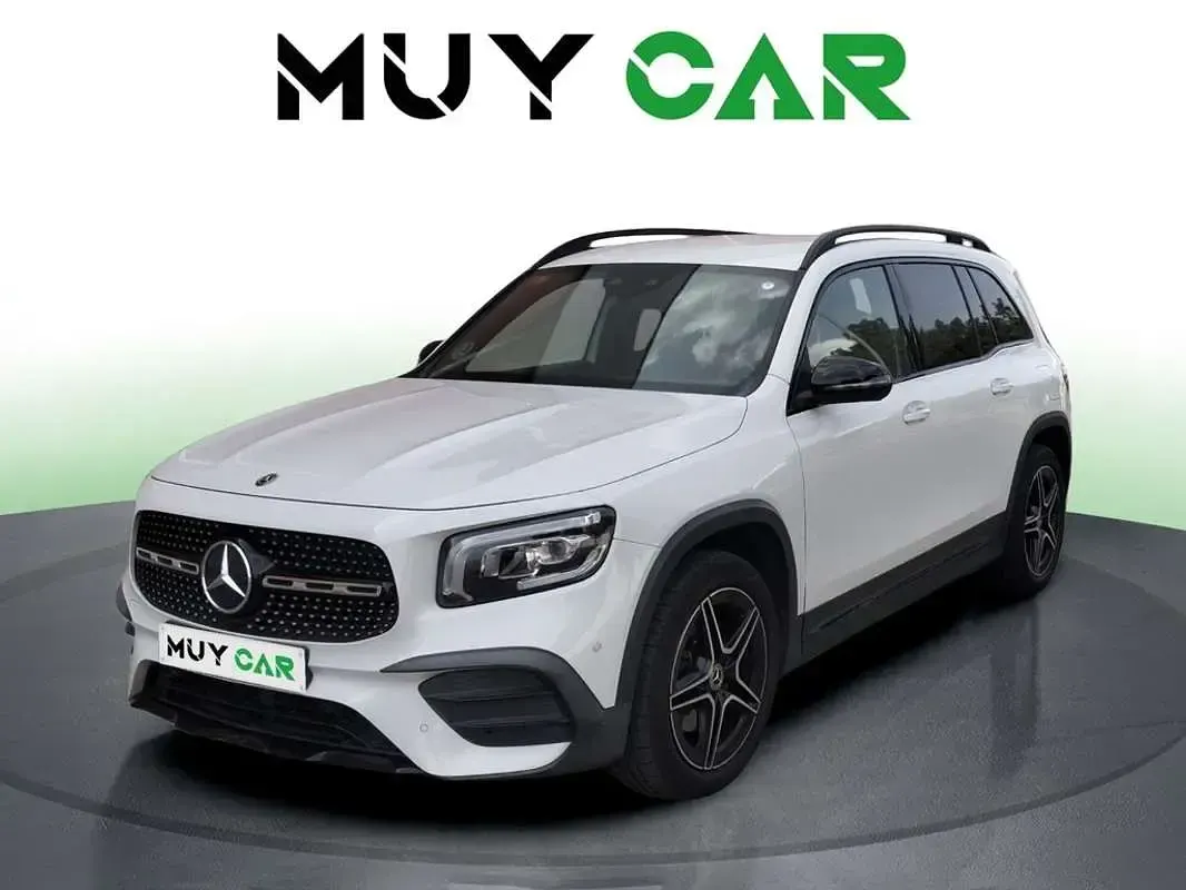 Usado Mercedes GLB200 150 CV (110 kW) 2021 Blanco SUV
