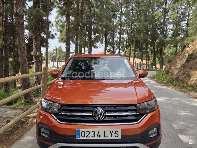 Usado VW T-Cross Advance 95 CV (69 kW) 2022 Naranja SUV