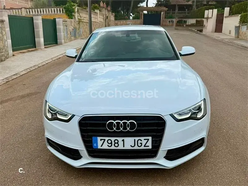 Usado Audi A5 S-Line 190 CV (139 kW) 2015 Blanco Coupe