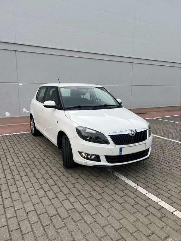 Usado Skoda Fabia 69 CV (50 kW) 2014 Blanco Utilitario