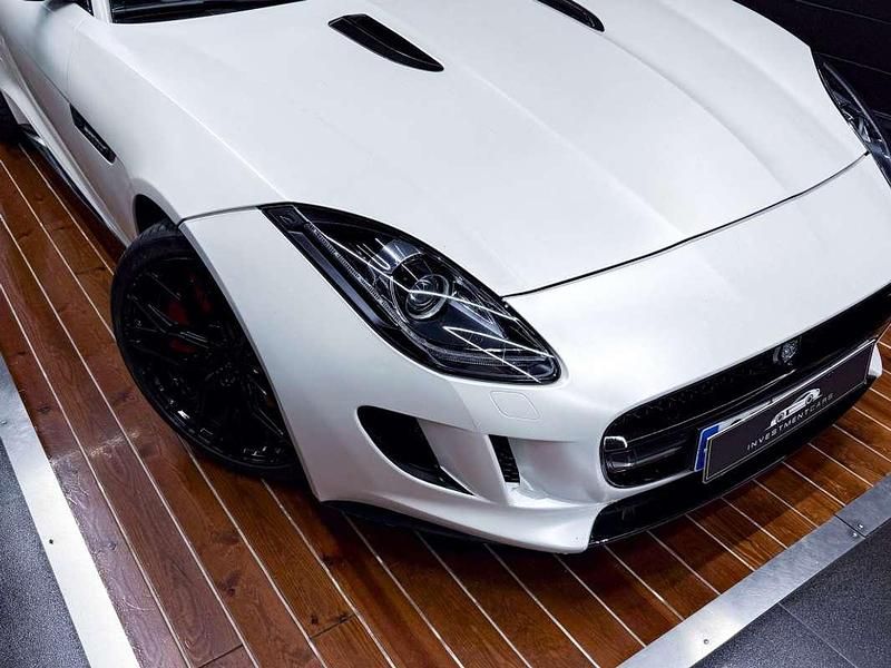 Usado Jaguar F-Type S 495 CV (364 kW) 2014 Blanco Descapotable
