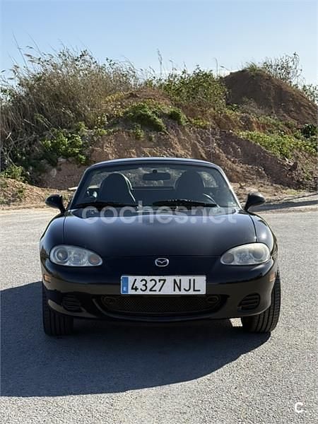 Usado Mazda MX5 Active 110 CV (80 kW) 2004 Negro Descapotable