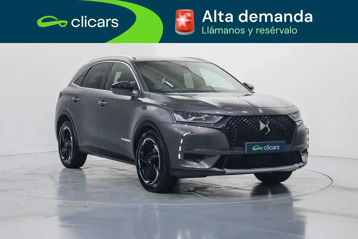 Usado DS Automobiles DS7 Crossback Performance 177 CV (130 kW) 2018 Gris SUV