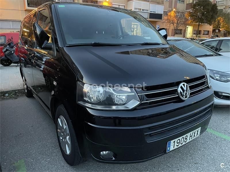 Usado VW Caravelle 140 CV (102 kW) 2014 Negro Monovolumen