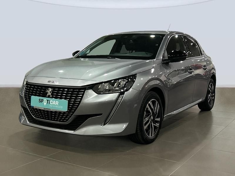 Usado Peugeot 208 Allure 101 CV (74 kW) 2022 Gris Utilitario