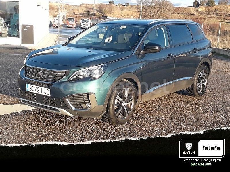Usado Peugeot 5008 Allure 130 CV (95 kW) 2020 Azul SUV