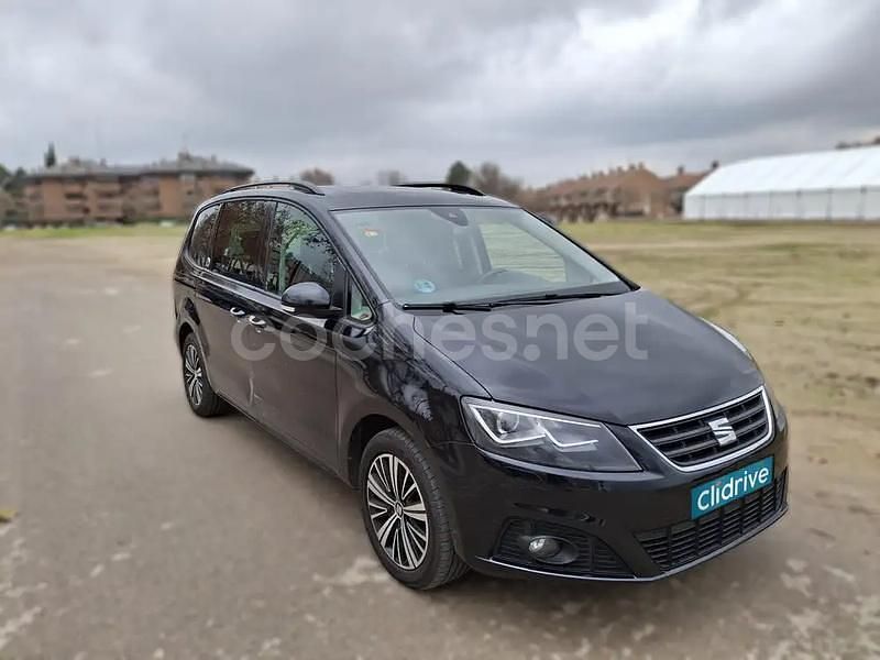 Usado Seat Alhambra Style 150 CV (110 kW) 2016 Negro Monovolumen