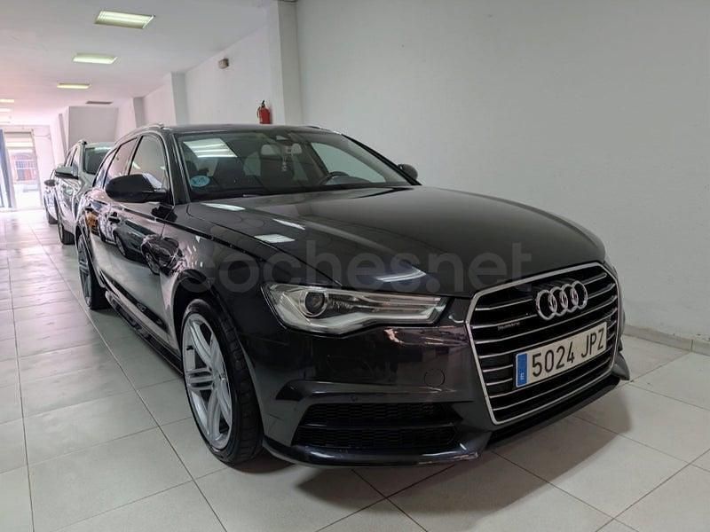 Usado Audi A6 Premium 190 CV (139 kW) 2016 Negro Familiar