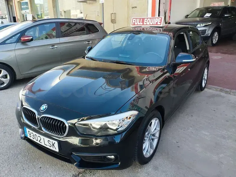 Usado BMW 116 109 CV (80 kW) 2015 Negro Utilitario